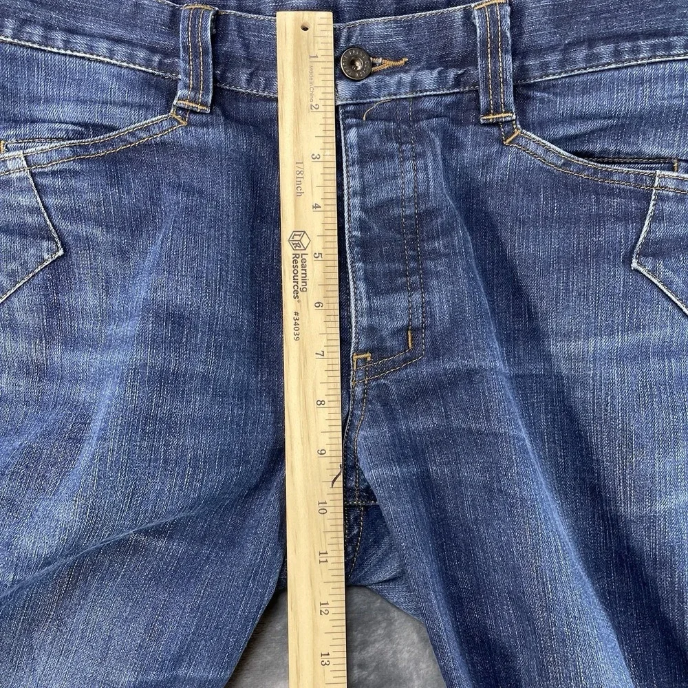 Triple Aught Design Blue Jeans Men 30X30 Fits 34x26 Denim Button Fly Made In USA